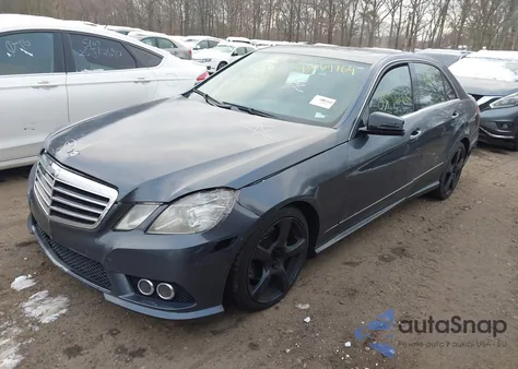 2010 Mercedes-Benz E 350 4Matic из США, поврежденный, VIN WDDHF8HB6AA080427